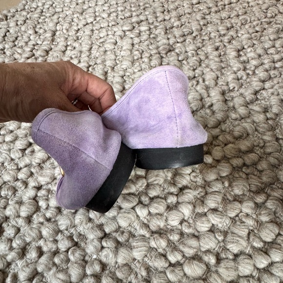 Bibi Lou Zagreb loafers in light purple suede. Lightly worn. - Picture 4 of 5